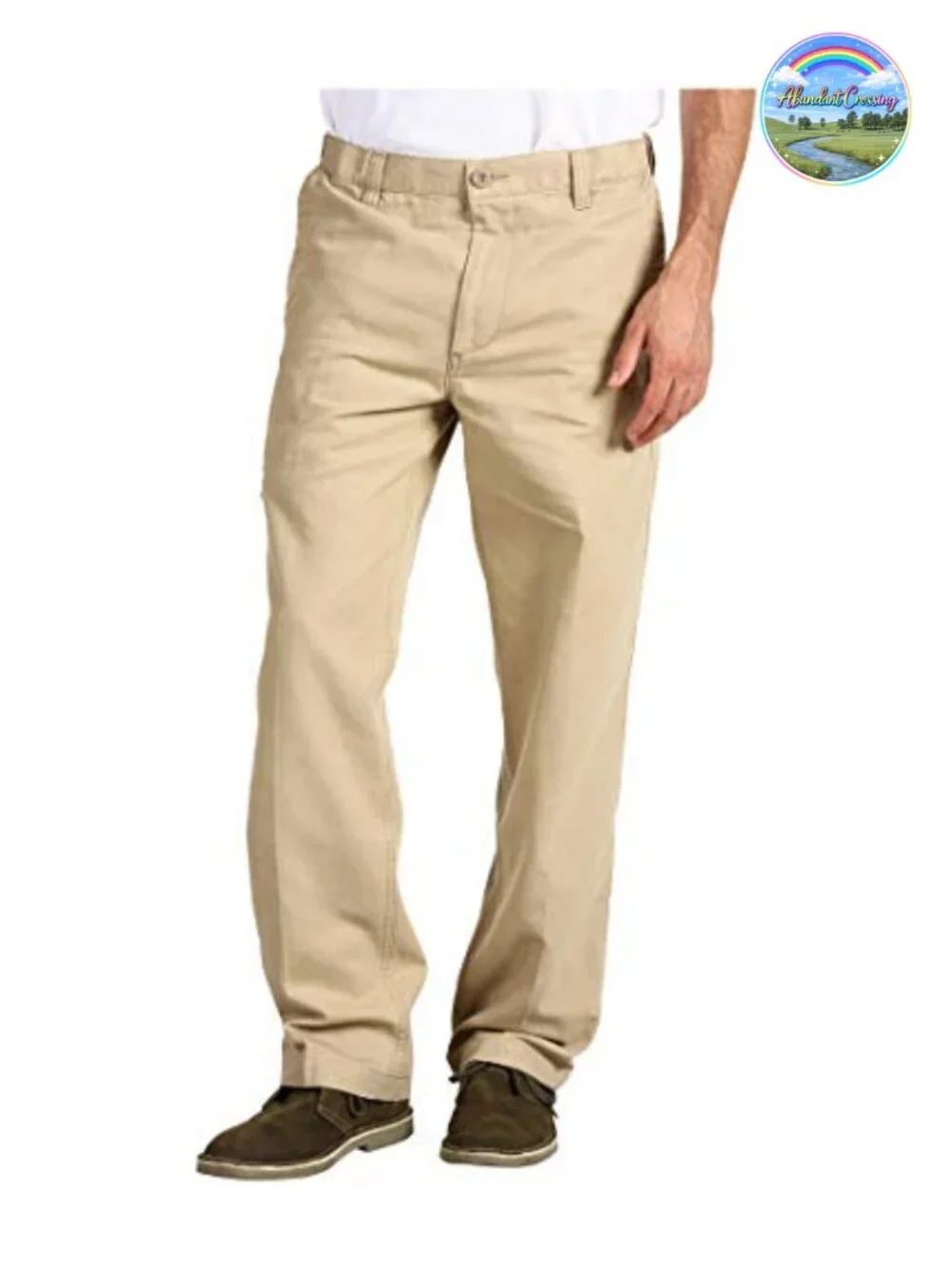 Men's Classic Fit Cargo Pants Stretch Straight Leg Casual